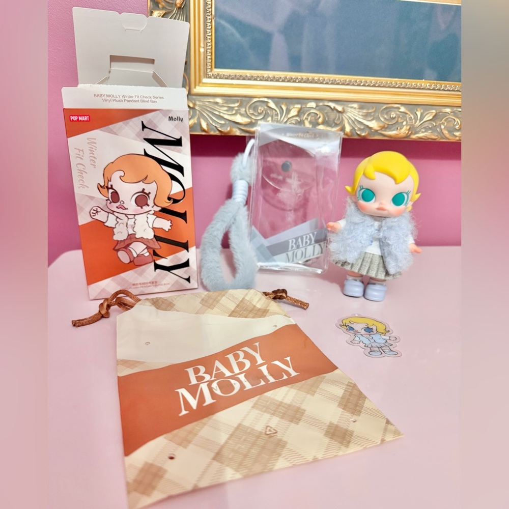 POP MART Baby Molly Winter Fit Check Series Blind Box-Freezing Magic
